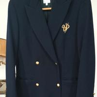 Blazer Vera da Pozzo , doppiopetto,bottoni oro,blu