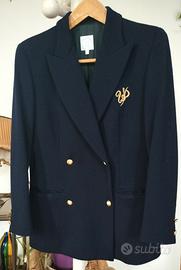 Blazer Vera da Pozzo , doppiopetto,bottoni oro,blu