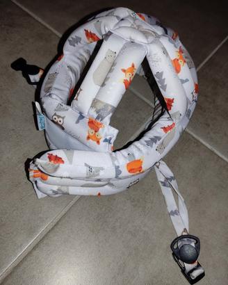 caschetto primi passi neonato protezione testa 