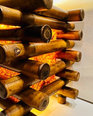 Lampada da tavolo Bamboò vintage