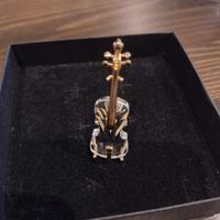 Swarovski violino miniatura 