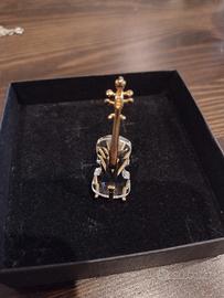 Swarovski violino miniatura 