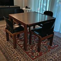 Tavolo con 4 sedie di Afra e Tobia Scarpa