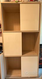 Mobiletto 6 vani adatto anche a libreria