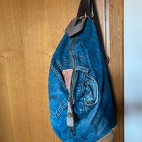 Sacca jeans e pelle Levi’s Strauss& Co.501