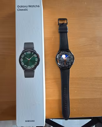 Samsung Watch Classic 6 con scatola carica origina