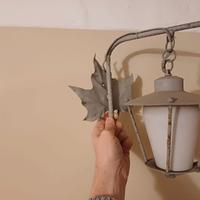 Lanterna antica luce da esterno