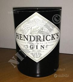 Vaso artigianale da Bottiglia Gin HENDRICK'S