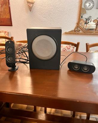 Impianto audio logitech