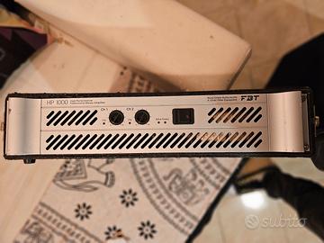 Finale di Potenza FBT HP 1000 + Case Professionale