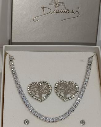 Parure Bracciale ed Orecchini "Albero della Vita"