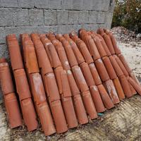 Tegole Coppo in Terracotta Usate per Tetto 400 pz