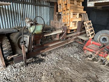 Spaccalegna artigianale orizzontale