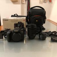 Canon EOS 77D + 18-135 USM + 24mm STM