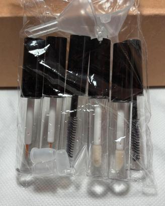 tubo e boccetta vuoti make up da 10 ml da viaggio