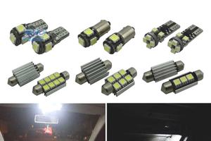 KIT 12 LAMPADE LED INTERNE PER VOLKSWAGEN VW POLO 