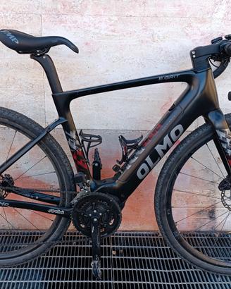 Gravel in Carbonio Olmo E-GRIT Motore Polini 85 Nm