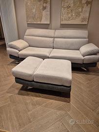 Divano 3 posti + pouf poltronesofa