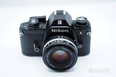 Nkon EM con ottica Nikon 50mm
