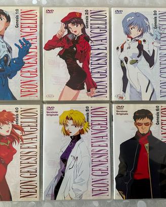 Prima Edizione DVD Neon Genesis Evangelion