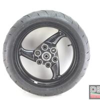 Cerchio ruota posteriore nero 3 razze 17x4.5 Ducat