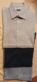 Set da 3 camicie uomo, manica lunga, tg. 44