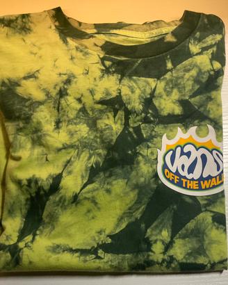 T-shirt Vans verde