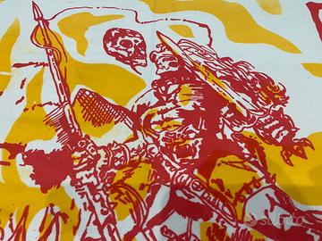 AS Roma - sciarpa Inferno Giallorosso - anni ‘80