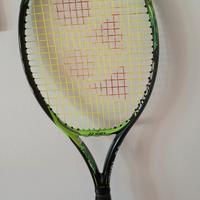 Racchetta da tennis Yonex Ezone 100 incordata