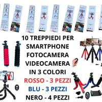 10 Treppiedi per Smartphone - Fotocamera - Videoc.