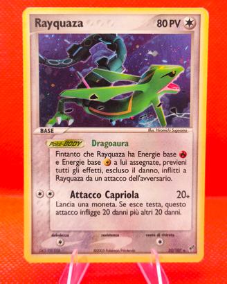 Rayquaza ex Deoxys 22/107 Italiano