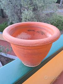 Vaso piante in terracotta 31 cm diametro 