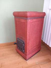 stufa in terracotta anni 50/60