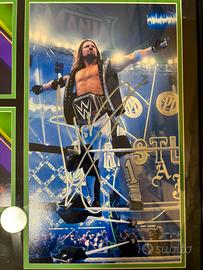Wwe Aj Styles quadro firmato