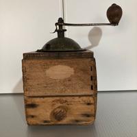 Macina caffe antico legno macinino vintage