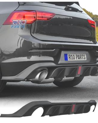 DIFFUSORE VOLKSWAGEN VW GOLF 8 VIII LOOK CS NERO L