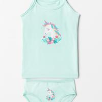 Set de cotone per bambina