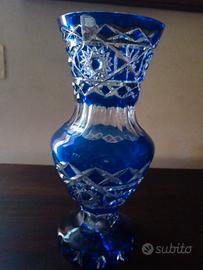 vaso in cristallo 