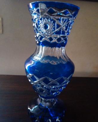 vaso in cristallo 