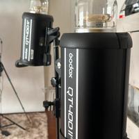 Coppia flash Godox QT400II