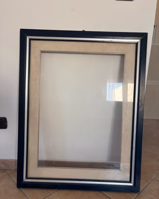 Grande cornice artigianale vintage