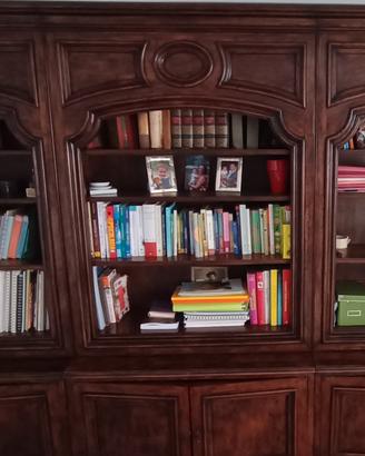 Libreria in Noce Componibile 