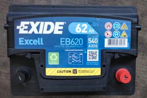 Batteria auto 12v EXIDE 62 Ah 540A