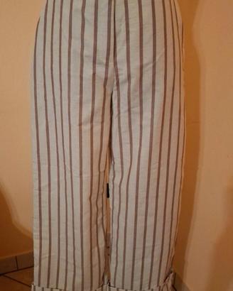 Pantalone a righe. Tg S. Calliope.