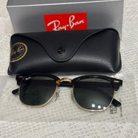 Occhiali rayban clubmaster maculati
