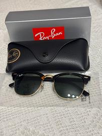 Occhiali rayban clubmaster maculati