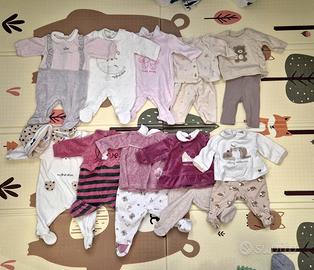 vestitini invernali neonata taglia 50-56