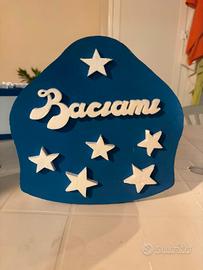 scatola "baciami" artigianale in polistirolo 