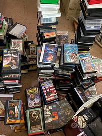 Videocassette vhs stock 500pezzi