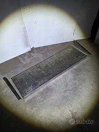 MENSOLA SINGOLA GOCCIOLATOIO INOX